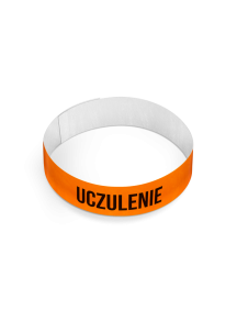 Opaska UCZULENIE Tyvek 10 szt. | INTERMEN