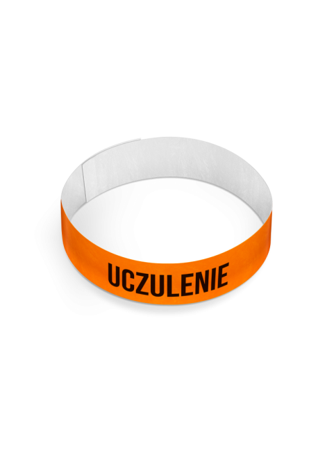 Opaska UCZULENIE Tyvek 10 szt. | INTERMEN
