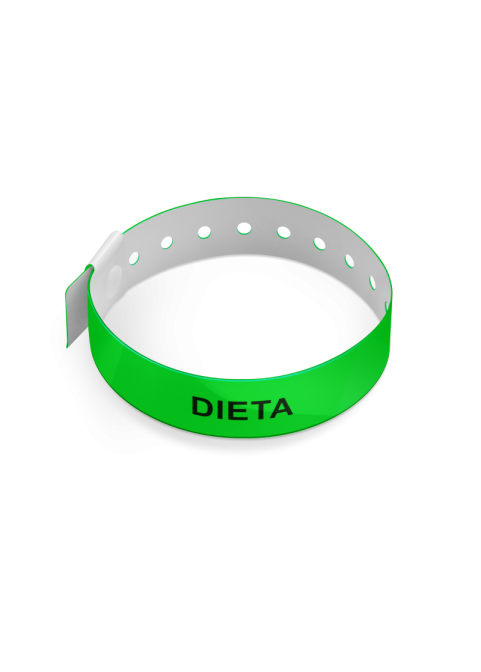 Opaska DIETA dla pacjenta PCV – 10 szt. | INTERMEN